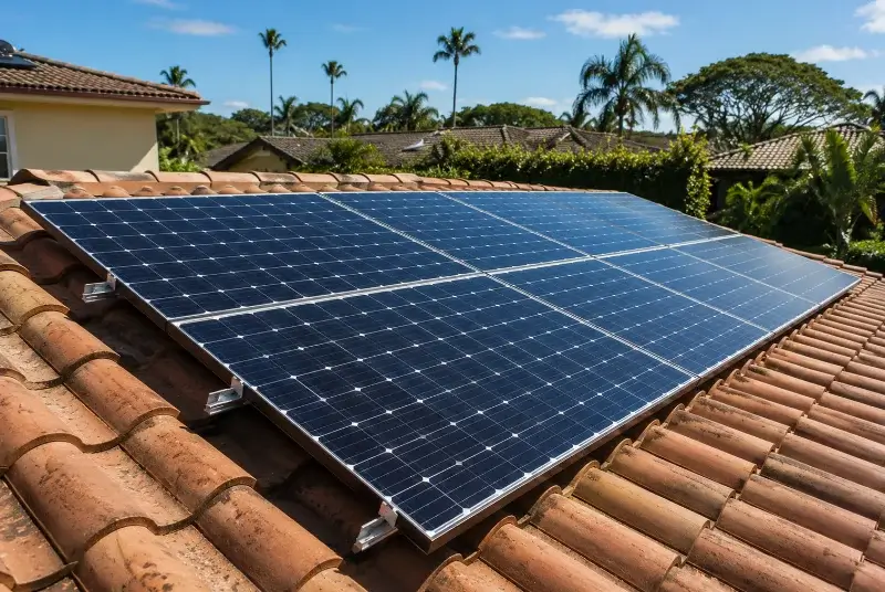 Installation de panneaux solaires à Jonquières-Saint-Vincent